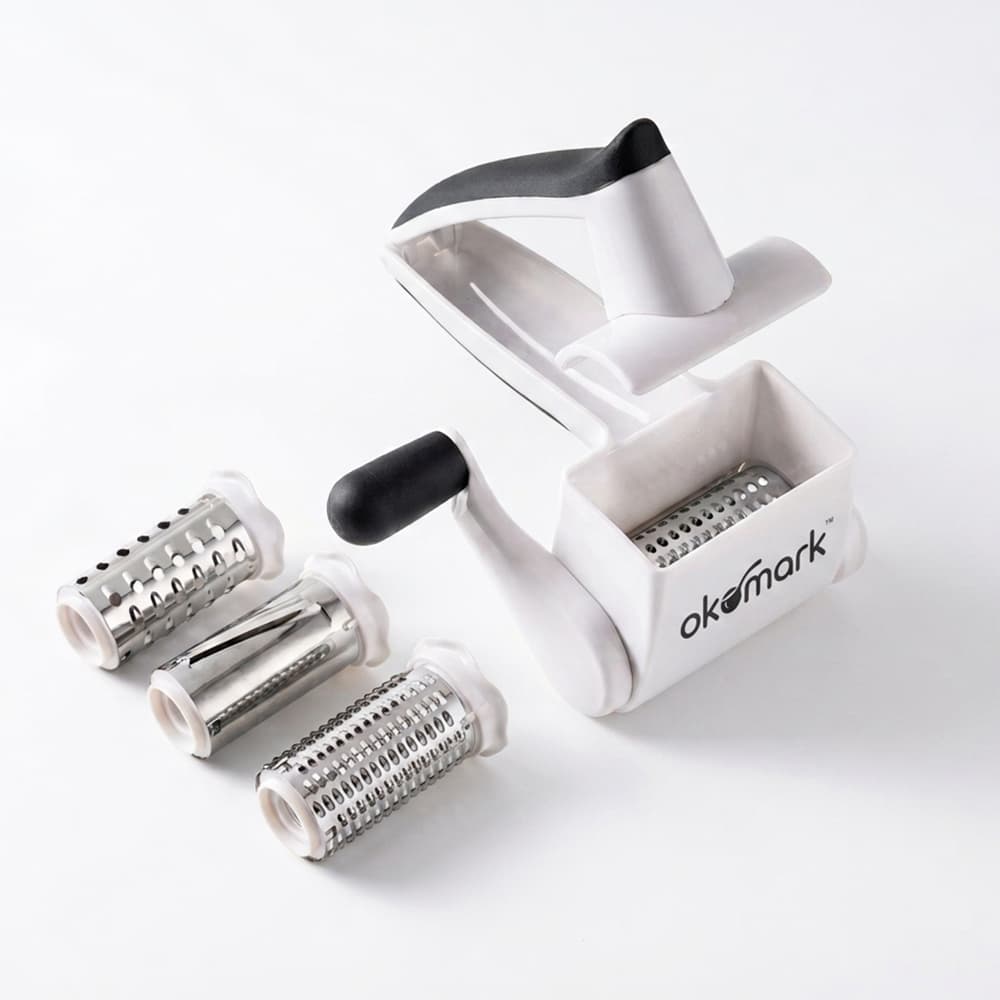 3-in-1 Rotary Cheese Grater