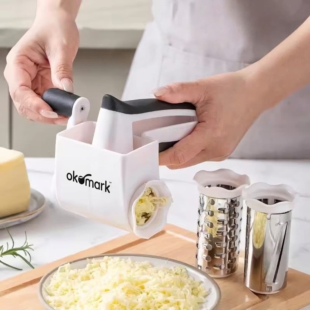 3-in-1 Rotary Cheese Grater thumbnail 2